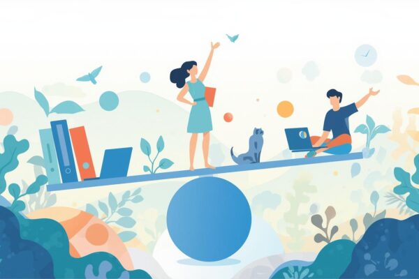 التوازن بين الحياة والعمل_ كيف تعيش دون استنزاف